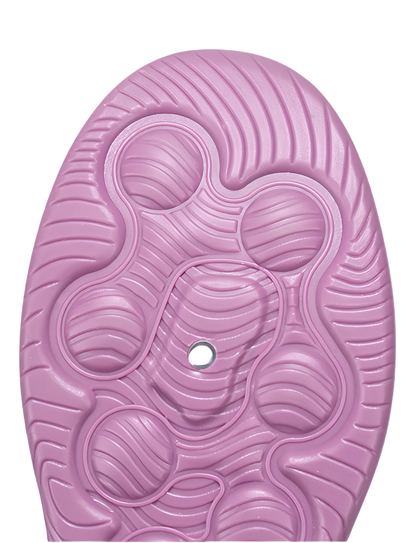 Damenschuhe, einfarbig, atmungsaktive Sneakers, lässige – Bild 4