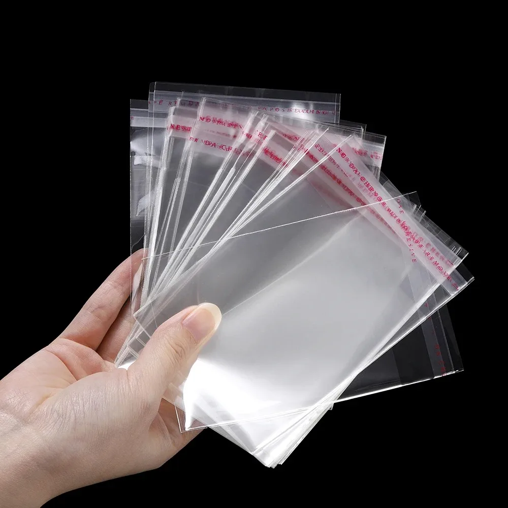 100 teile/los Transparente Selbstklebende Dichtung Taschen – Bild 6