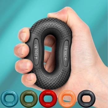 Silikon Finger Greifer Ring Hand Muskel Stärker Ring Handgelenk Finger Trainer Übung Karpaltunnelsyndrom