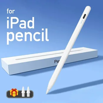 Eingabestift für Apple Pencil, LED-Betriebsanzeigen, Palm Rejection Touch Pencil für IPad von 2018 bis 2025