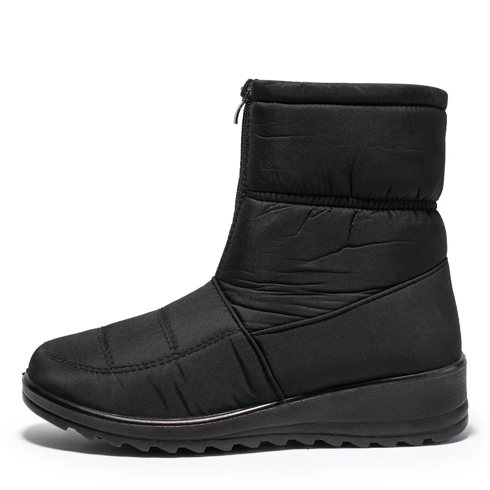 Neue Plattform Wasserdichte Schnee Stiefel Frauen 2025 – Bild 4