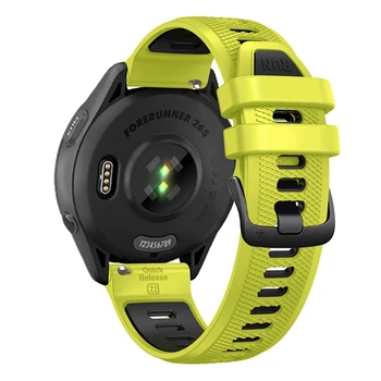 Universal 22mm Sport Silikon Armband Für Garmin Forerunner 265 255 Musik band Für Vivoactive 4/Venu 2 45MM