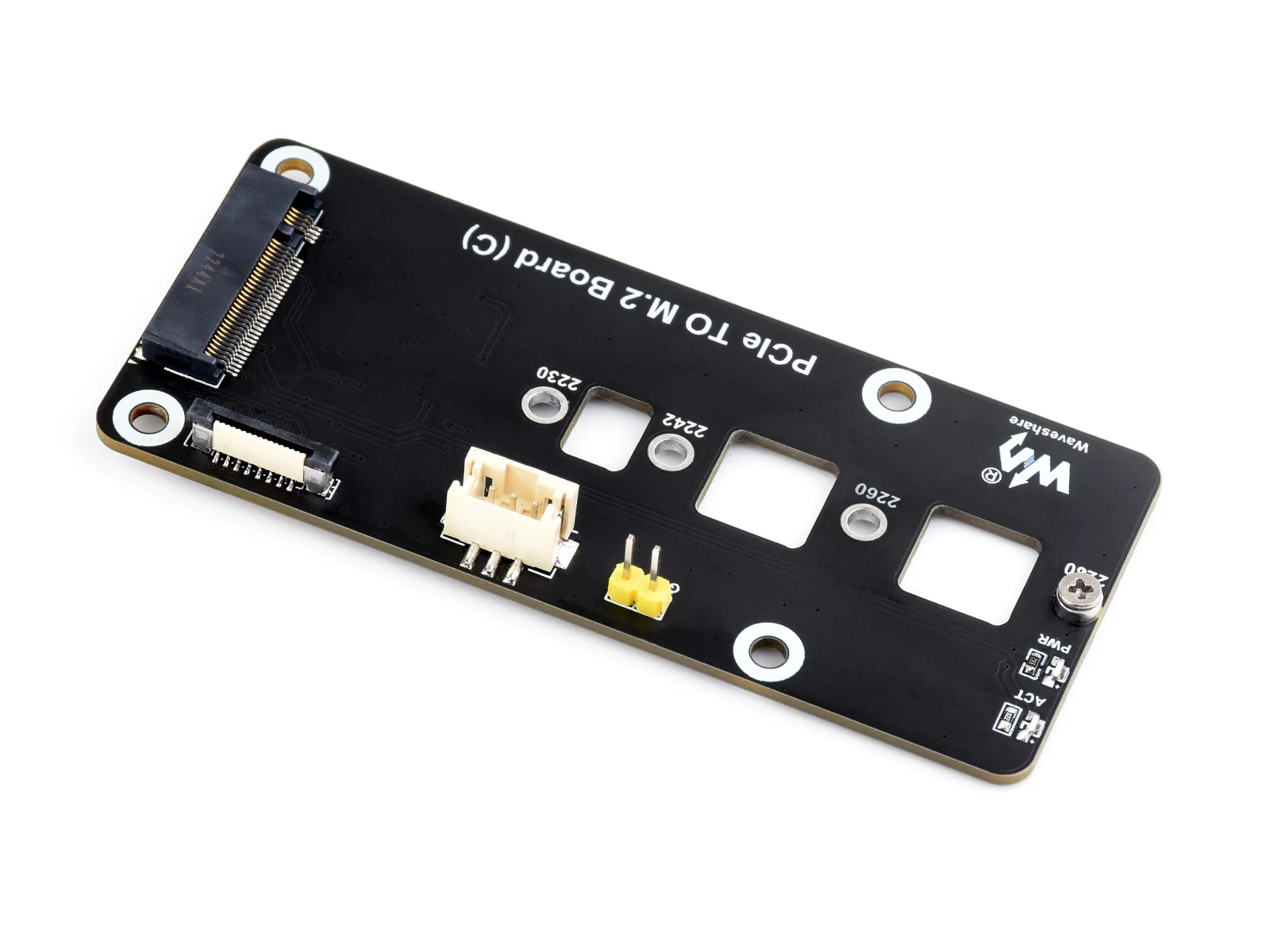 Waveshare PCIe zu M.2 Adapterplatine (C) für Raspberry Pi 5 – Bild 2