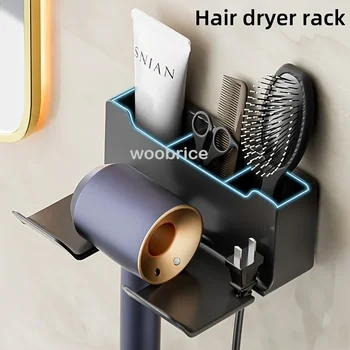 Regal für Badezimmer, Trockner, Wiege, Wandregale, Haartrockner-Halter, Haartrockner, Dusch-Organizer, Box