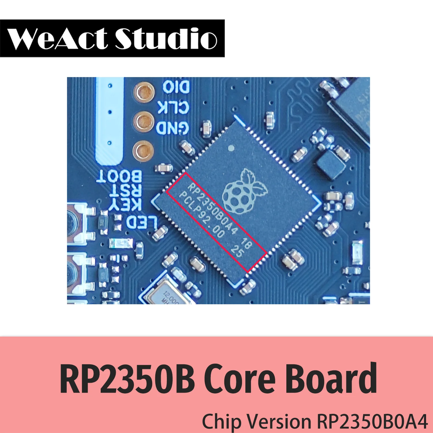 WeAct RP2350B Raspberry Pi RP2350B RISC-V Hazard3 520 KByte – Bild 5