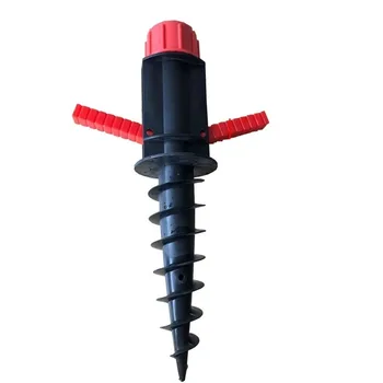 Robuster Strandschirm-Sandanker - Spiralbohrerständer, Aufbewahrungshalter, für Outdoor, Camping, Terrasse