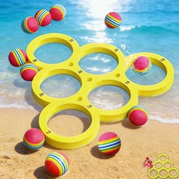 Pool-Spielzeug Spaßiger Wassersport Schwimmendes Poolspielzeug - Langlebiges EVA-Material, Zufällige Farbe