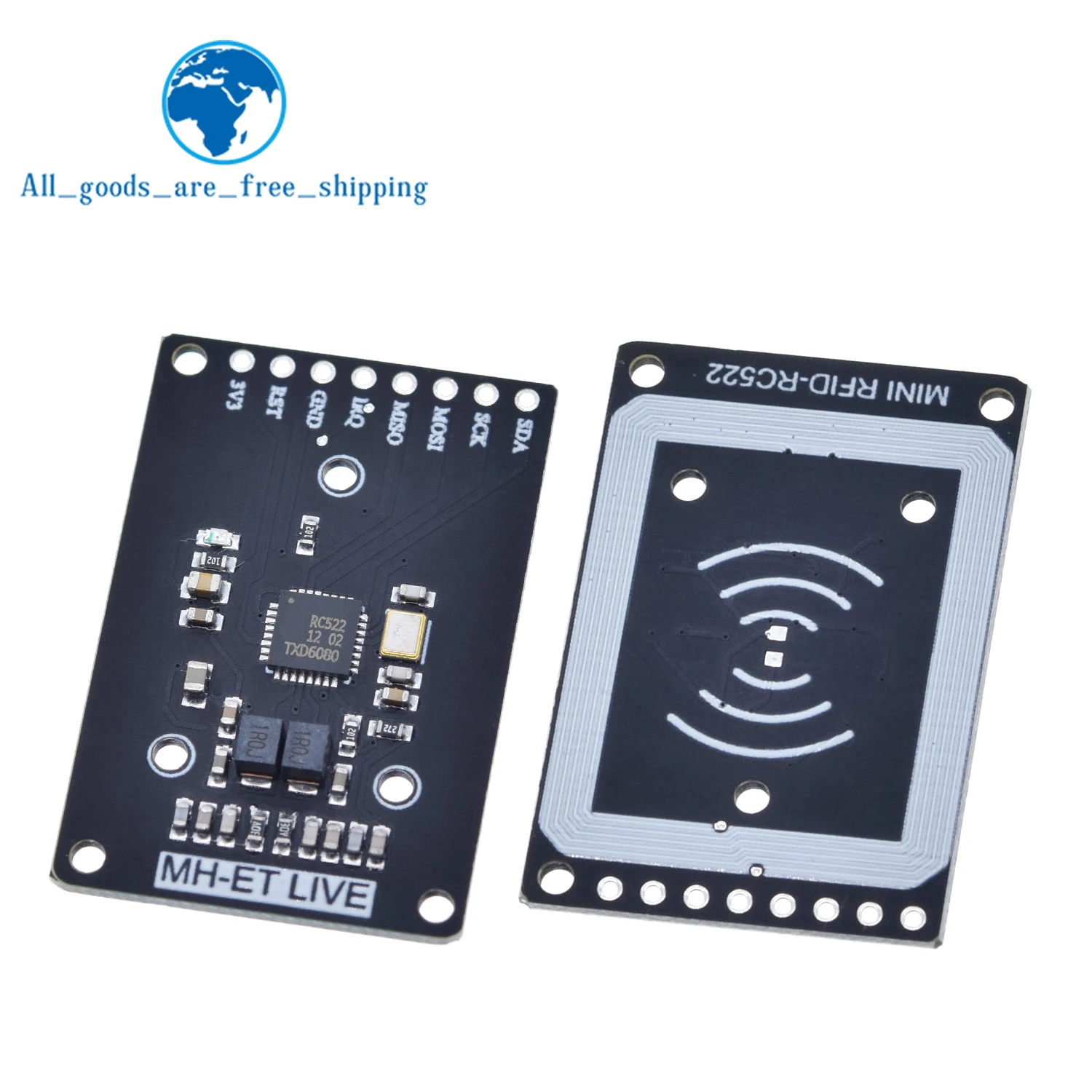 TZT 1/3PCS RFID-Modul RC522 Mini Kits S50 13,56 MHz 6cm mit – Bild 5