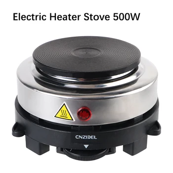Milk Water Coffee Heating Furnace Multifunctional Mini Electric Heater Stove Hot Cooker Plate 500W 220V