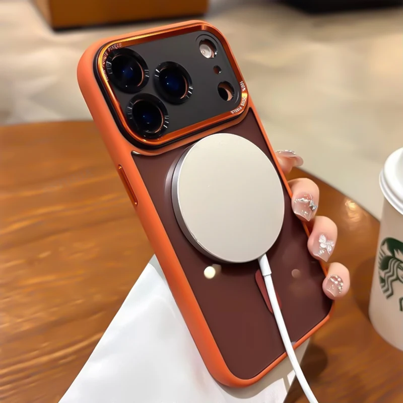 Transparente Metall-Kamera-Stoßstangenhüllen für iPhone 17 11 – Bild 3