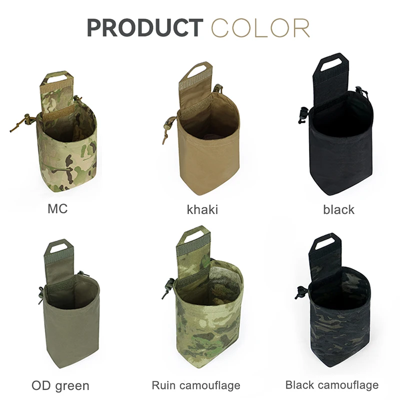 Molle Dump Pouch Mini Faltbare Recycling-Tasche Molle – Bild 6