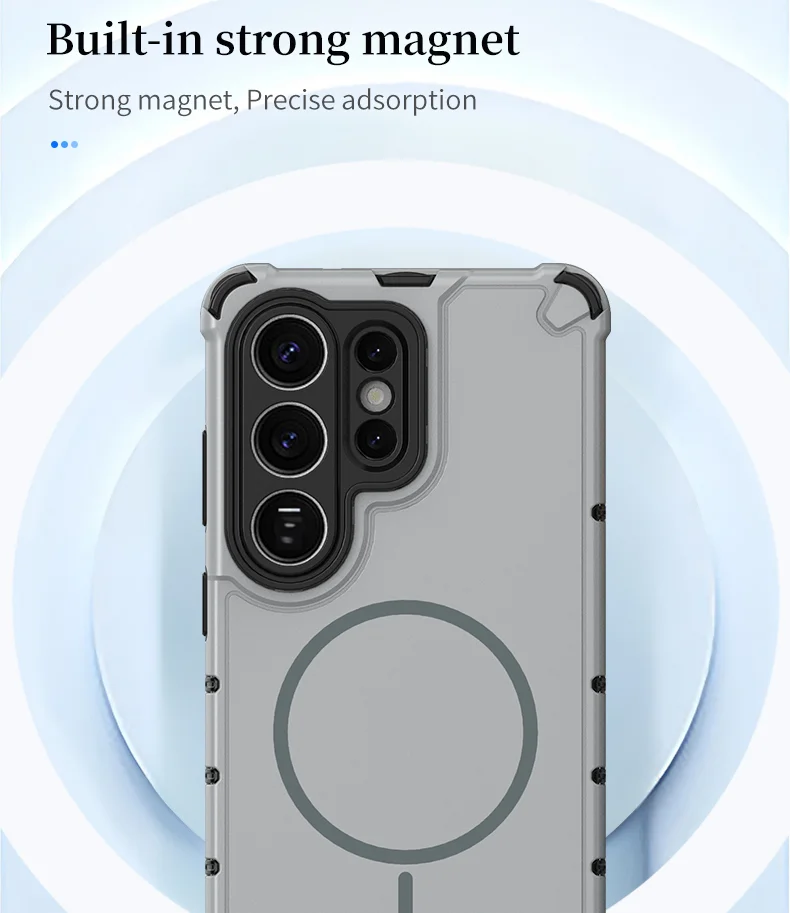 Anti-slip Bumper Rüstung Magnetische Telefon Fall Für Samsung – Bild 4