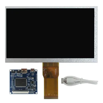7 zoll 1024*600 Screen Display LCD Monitor Fahrer Control Board Mini HDMI-Kompatibel Für Lattepanda, raspberry