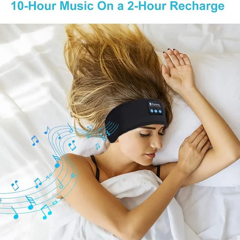 Fone Bluetooth-Kopfhörer Sport Schlaf Stirnband elastische – Bild 6