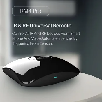 Broadlink RM4 PRO mit EU/UK/US-Stecker IR RF WLAN UNIVERSAL Fernbedienung Hub Smart Home Automation TV