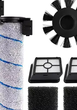 X-Clean 2/X-Clean 4/X-Clean 5 Staubsaugerzubehör: 2 Rollenbürsten + 2 Filter + 1 Seitenbürste + 1