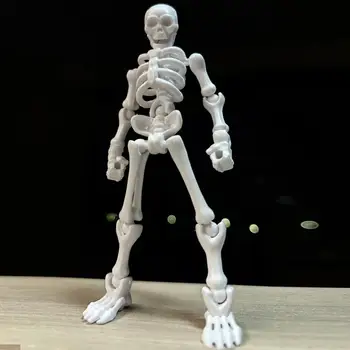 DIY Skelettfiguren Kunststoff bewegliche Mini-Skelette mit beweglichen Gelenken DIY Handwerk Halloween Party