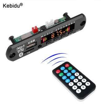 KEBIDU 9V 12V Auto Radio Stereo MP3 WMA Decoder Board Audio Modul USB TF Radio Bluetooth Drahtlose MP3 Player