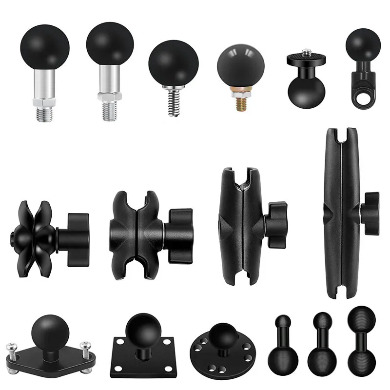 1'' Zoll Ball Auto Kopfstütze Kugelkopf GPS Halter Halterung