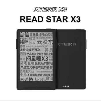 XTEINK X3 E-Book-Reader mit E-Ink-Bildschirm, Magnetisch Leichtgewichtig, 3,7 Zoll Ultradünn, Tragbarer