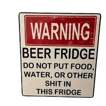 Lustige Warnschild-Bieraufkleber, Küchenzubehör, Küchendekoration, Heimdekoration, unverzichtbar