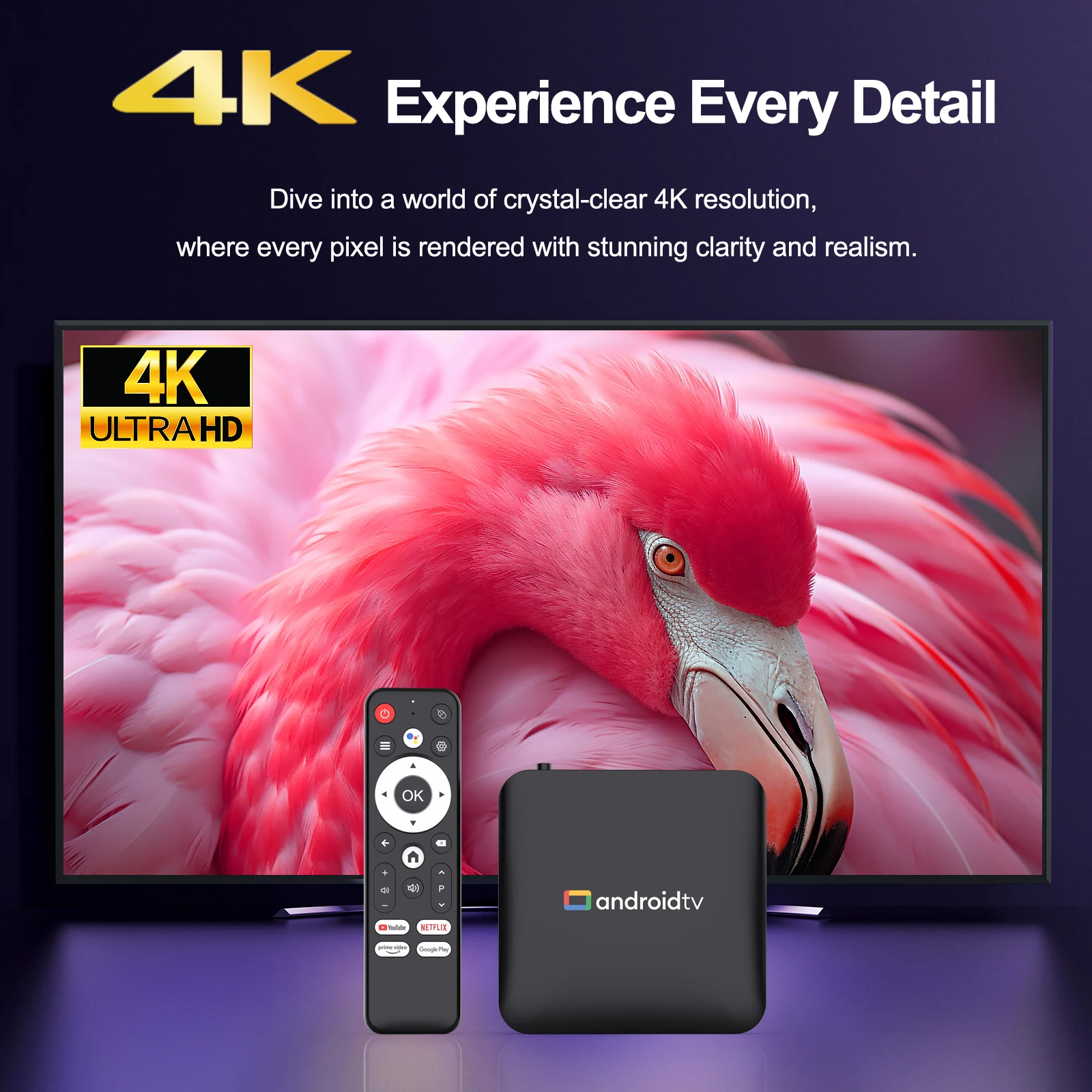 Android TV Box H96 Max S905L3 TV Box Heimkino Bluetooth mit – Bild 4