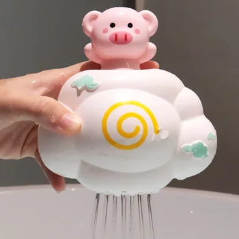 Baby-Badespielzeug, Baden, niedliches Schwimmen, Wassersprühen, Wolken, Dusche, Badespielzeug für Kinder