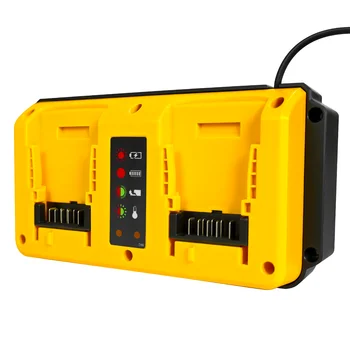 90-W-Akku-Ladegerät, Ersatz für Dewalt 18 V 20 V Lithium-Akku, wiederaufladbar, DCB207, DCB206, DCB204