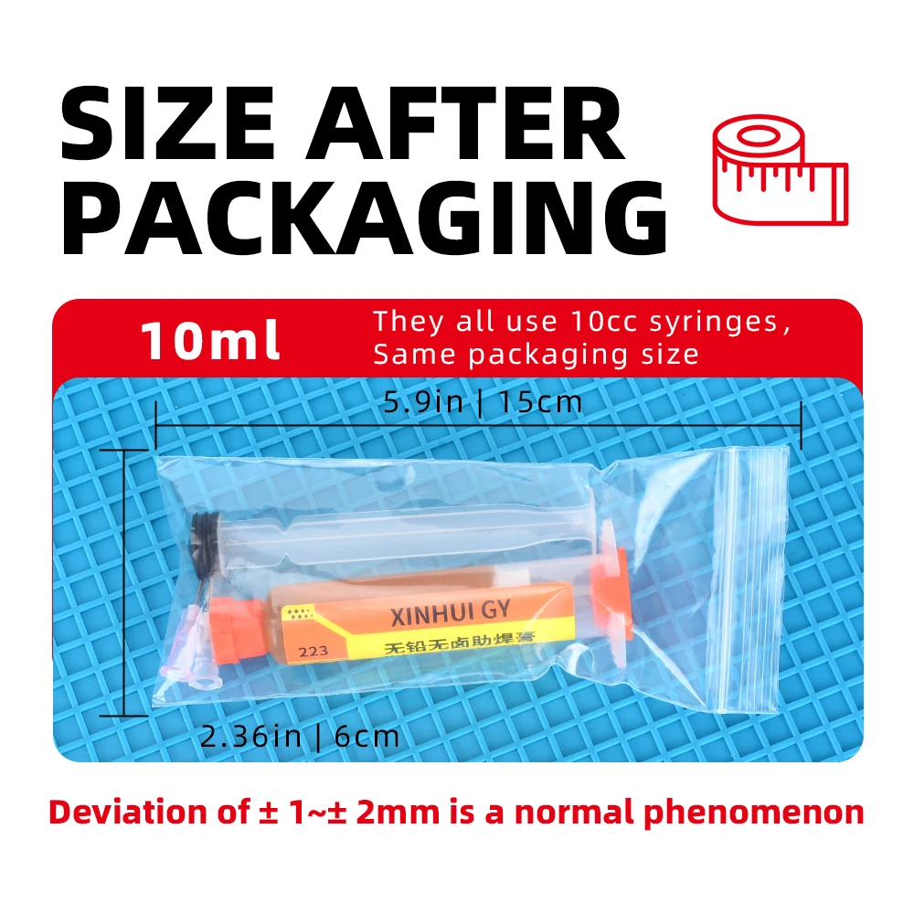 RMA-223 BGA-Flusspaste Bleifrei Halogenfrei No-Clean – Bild 6