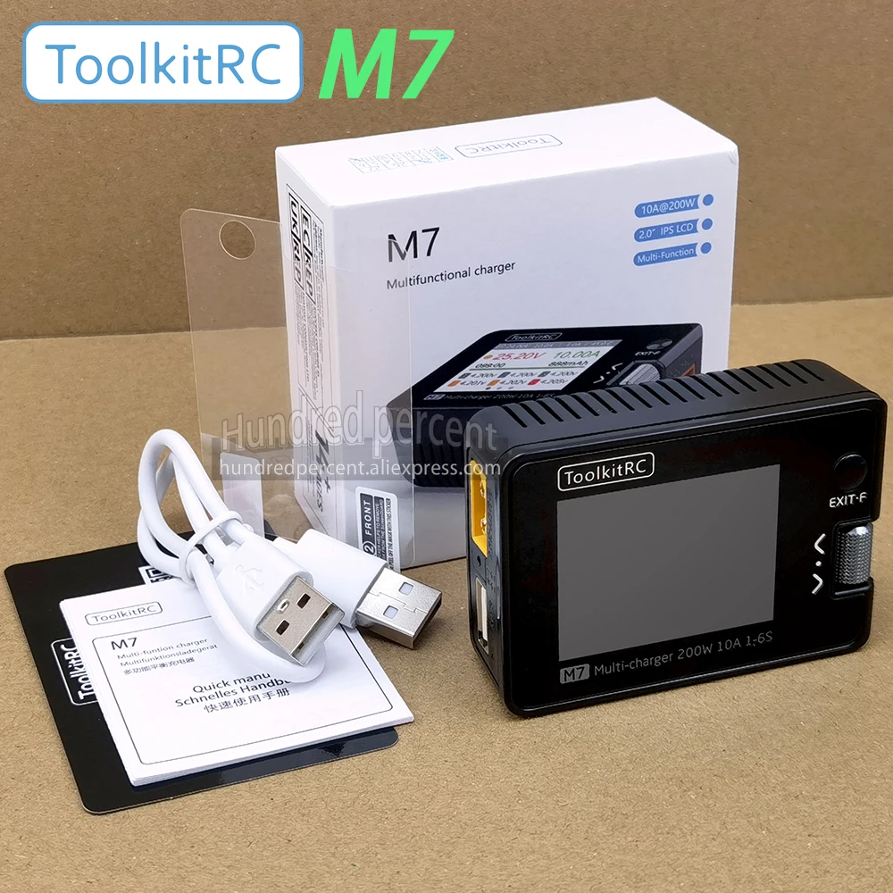 ToolkitRC M7 Ladegerät mit intelligenter Entladefunktion für – Bild 6
