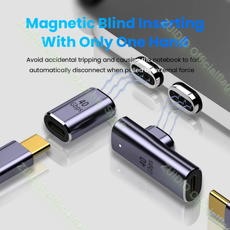 USB-C Magnetadapter USB4, 100 W, 8K 60 Hz – Bild 6
