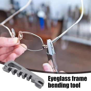 Brillenreparaturwerkzeug - Tragbar für Zuhause/Sehhilfen - Geeignet für Brillenreparatur, Bügelformung