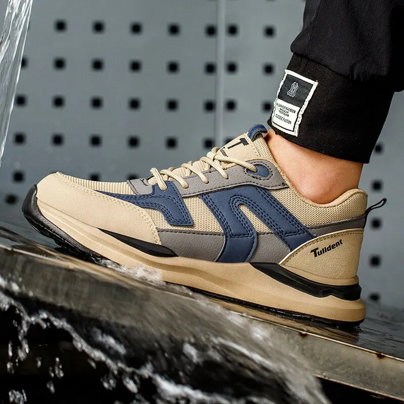 Sicherheits Schuhe Männer Mit Stahl Kappe Kappe Anti-smash – Bild 5