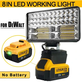 3/4/5/8 Zoll LED-Licht Tragbare Scheinwerfer Kabellose Outdoor-Arbeitsleuchte Angel-Handlampe
