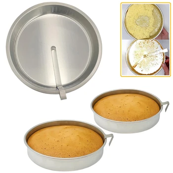 DIY Runde Kuchenbackform Kuchenblech Langlebiges Antihaft-Küchen-Backwerkzeug für Tägliches Backen & DIY