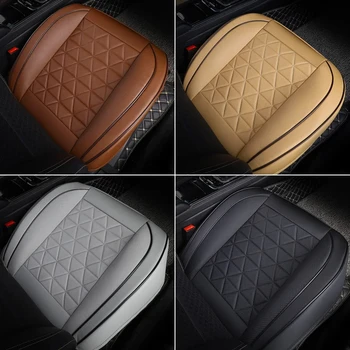 Vordere Auto Sitz Abdeckung PU Leder Autos Sitzkissen Autos Sitz Schutz Universal Auto Stuhl Pad Matte Auto