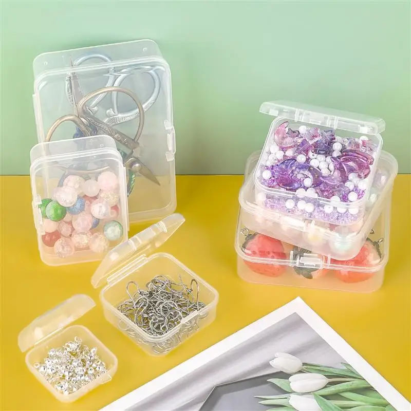 10 stücke Kunststoff Box Rechteckige Box Transluzente Box – Bild 5