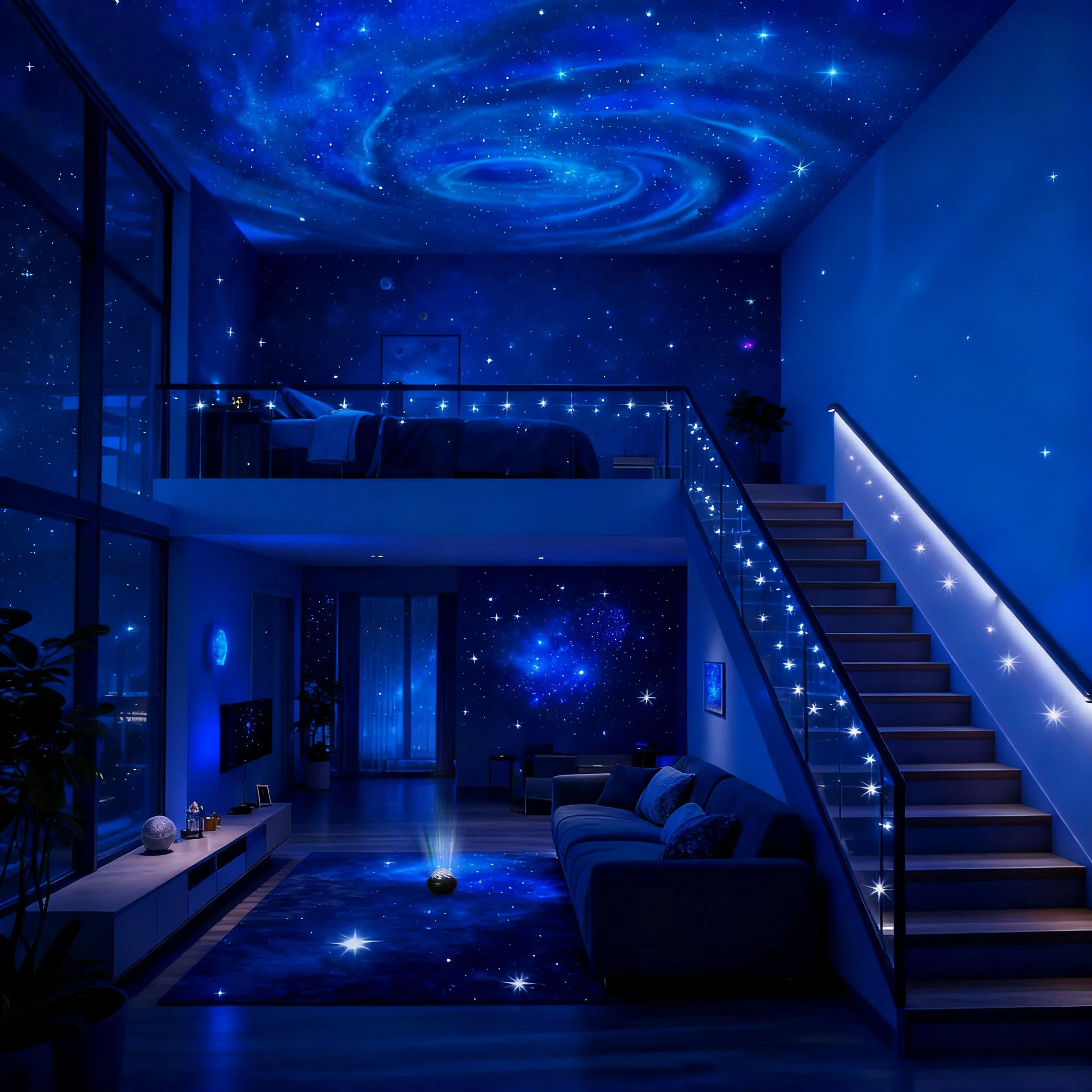 Galaxie-Sternenhimmel-LED-Projektor USB-Nachtlicht – Bild 5