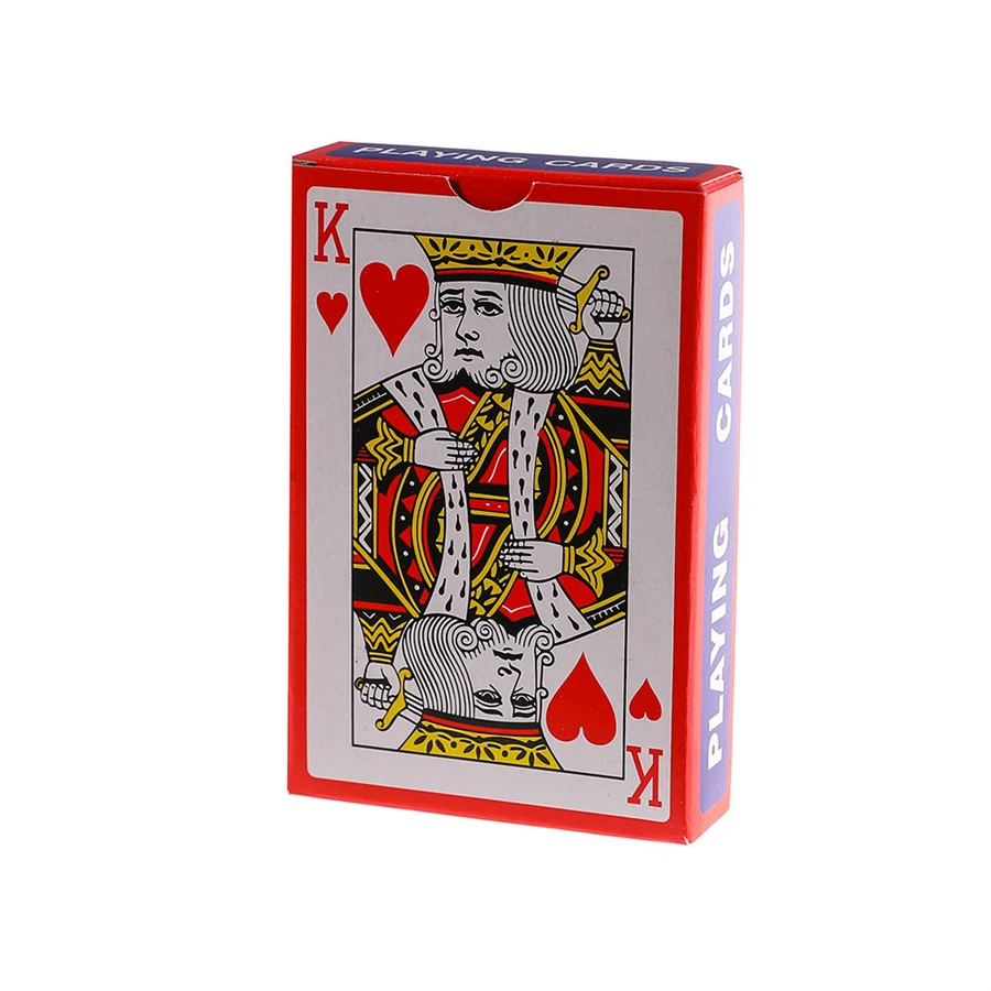 Neues 54 Stück/Set 56 x 86 mm graues Kernpapier Poker King – Bild 2