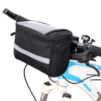 Fahrrad-Lenkertasche vorne, Radfahren im Freien, Taschen zur Telefonmontage, Skateboard-Fronttasche