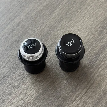 Zigarettenanzünder-Abdeckung, verchromter Zigarettenanzünder-Stecker für Audi A3 A4 A5 Q2 Q7 R88W091931112V