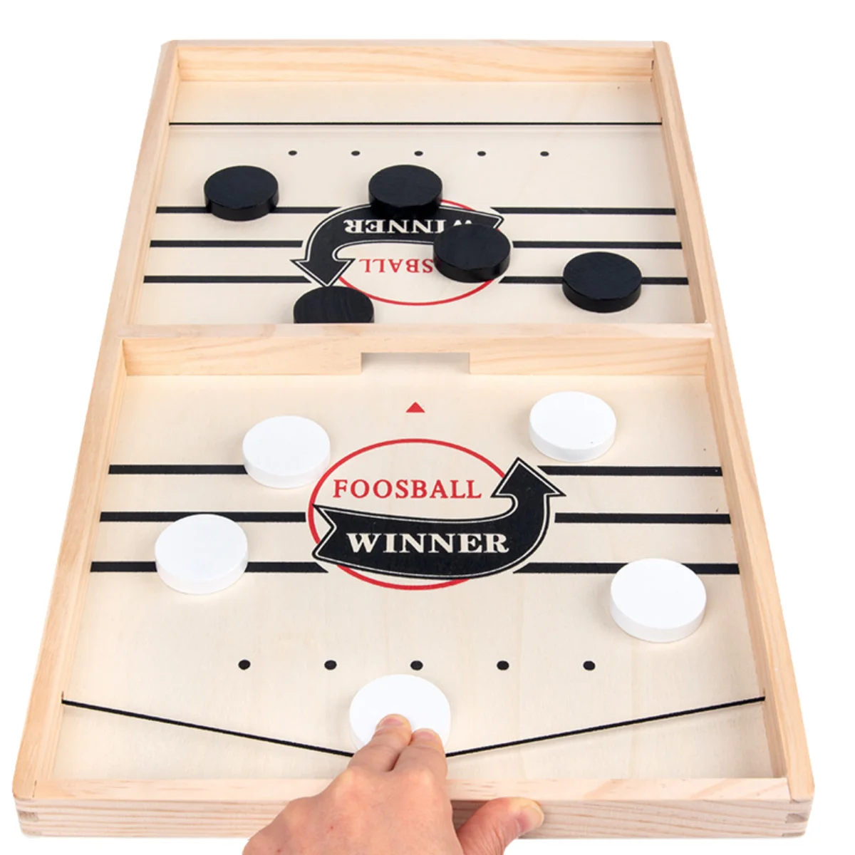 Tisch Hockey Tempo Sling Bord Puzzles Spiel Schnelle Gewinner