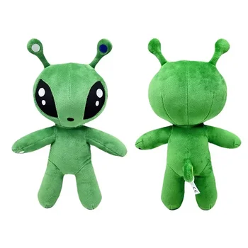 15/34CM AFTONSPARV Grün Alien Kawaii Plüsch Spielzeug Nette Weiche Angefüllte Cartoon Anime Puppen Für Kind