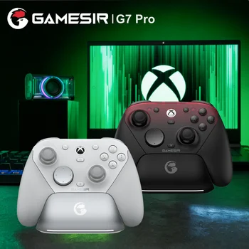 GameSir G7 Pro Kabelgebundener Gamepad mit Ladestation für Xbox Series X S Xbox One PC Gaming-Controller