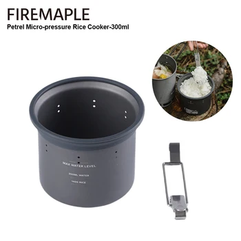 Feuer-Ahorn-Benzin-Mikrodruck-Reiskocher, ultraleichter tragbarer Kochbecher für G3-Topf, 300 ml