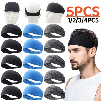 Elastische Sport-Stirnbänder, Schweißabsorption, Kopfschmuck, schnell trocknend, Workout-Stirnband