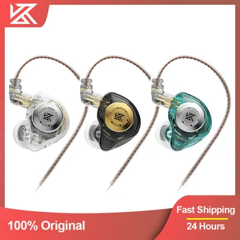 KZ EDX PRO Kopfhörer Metall Verdrahtete Kopfhörer HiFi Bass Musik DJ Ohrhörer In-Ear-Monitor Spiel Headset