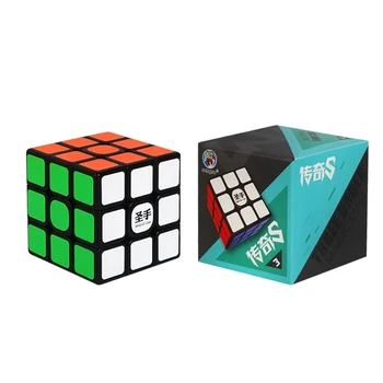 Shengshou Legend S 3x3x3 Schwarzer Zauberwürfel Professionelle Geschwindigkeitswürfel Puzzles
