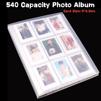 540 Kapazität Kartenhalter Alben 6,5 * 9 cm Star Celebrity Sammeln Buch Brettspiel Postkartenhalter Fotokarte