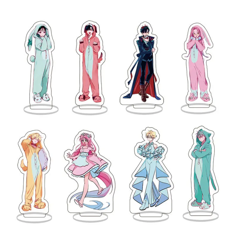 8cm Acryl Alien Bühnenfigur Standee Anime Modell Actionfigur